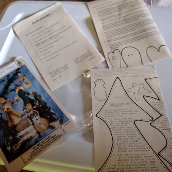 Snowman Craft pattern - Picture 3 of 3